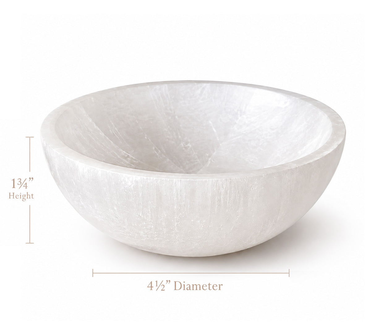 Selenite Bowl