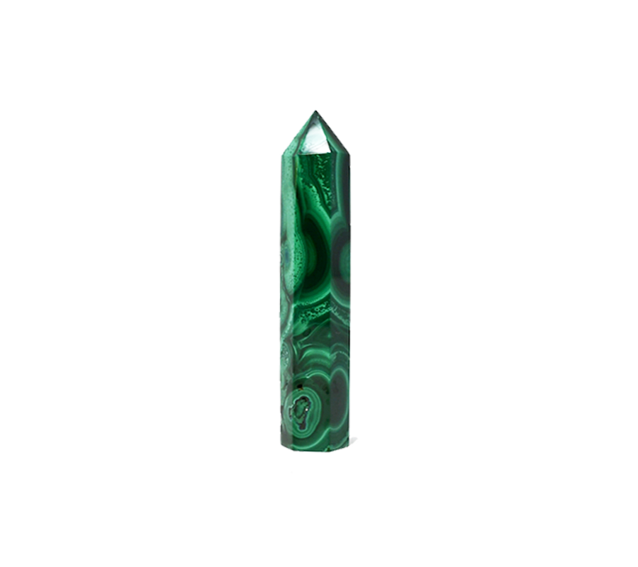 Malachite Crystal Point