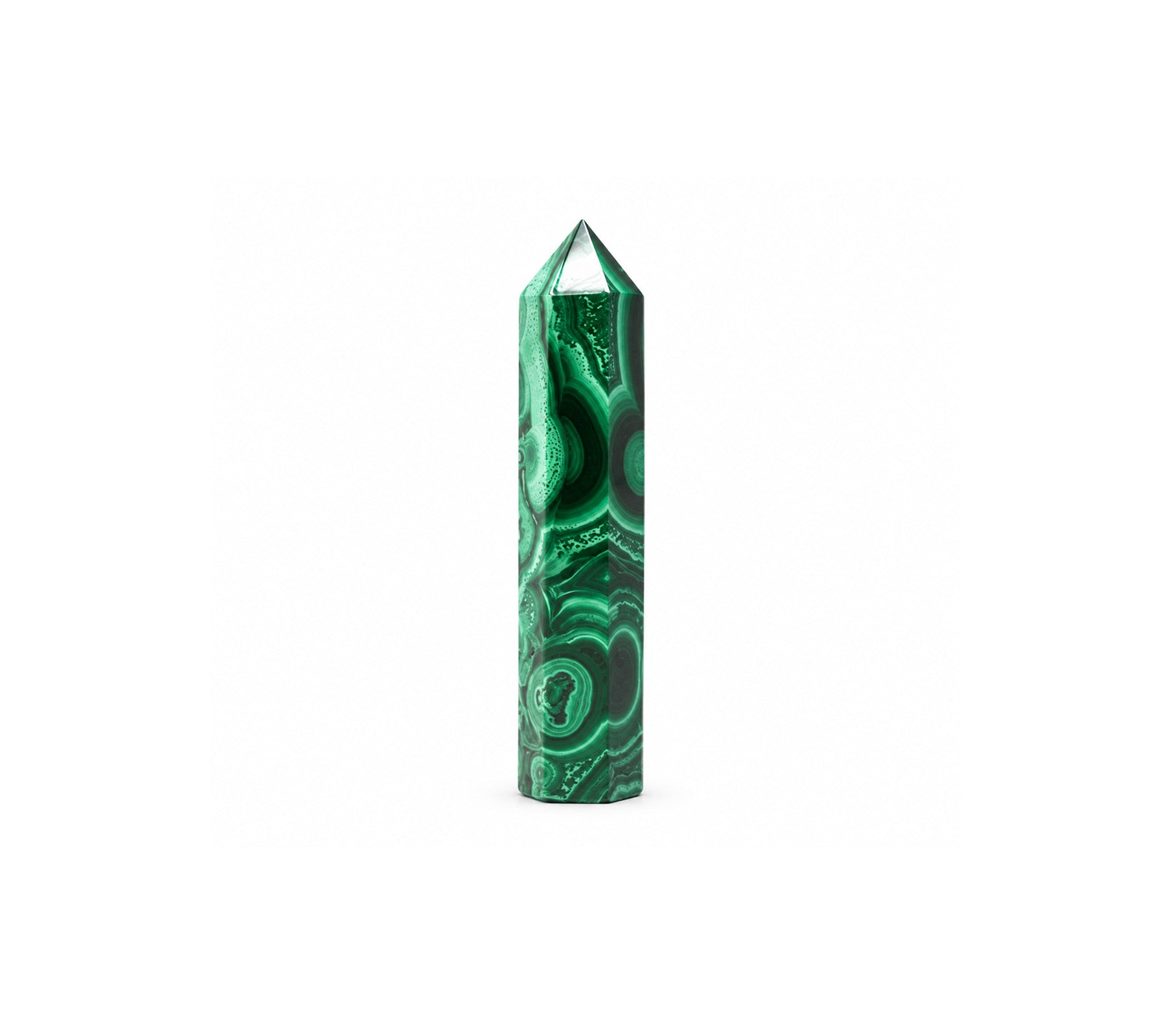 OMAURA - Malachite Crystal Point Image